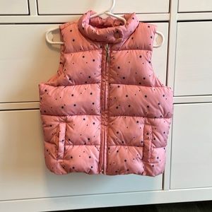 babyGap pink puffer vest 4T